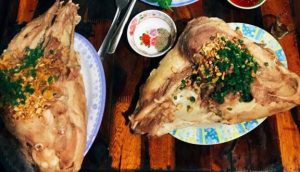 Pork Jaw Bone best food in danang
